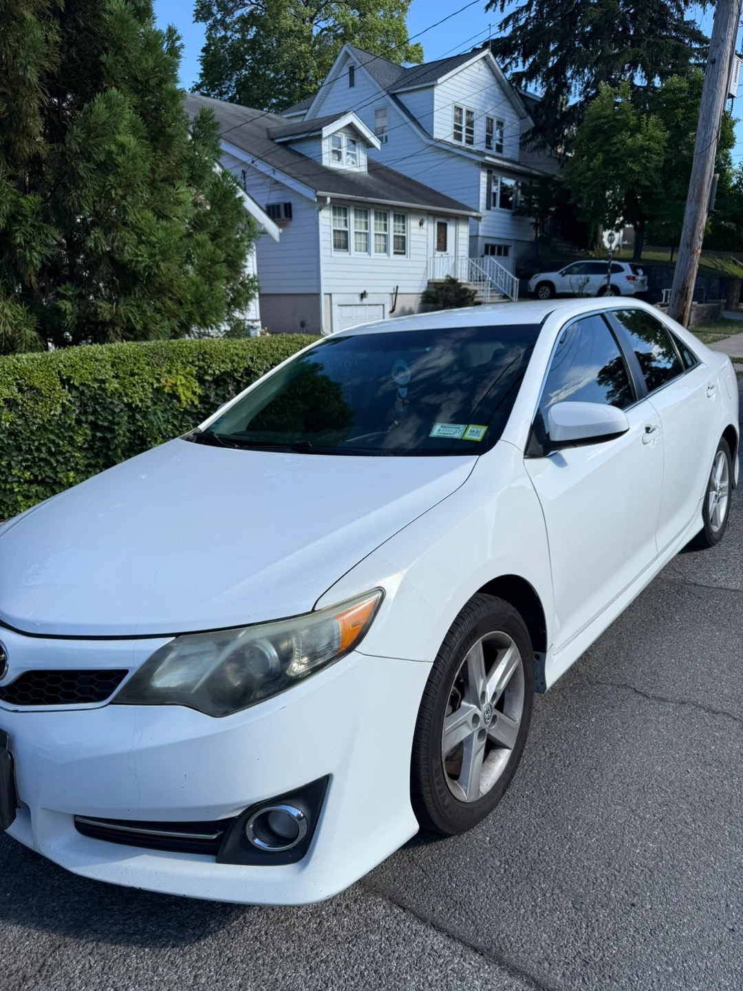 White Toyota Camry Sedan - photo 2