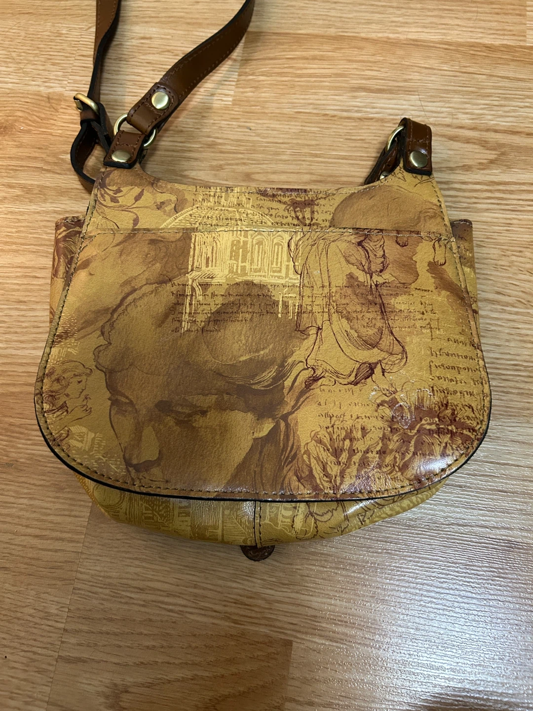 Patricia Nash Print Leather Shoulder Bag - photo 2