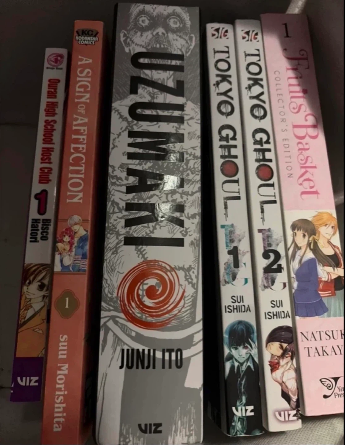Manga lot- $5 each, uzumaki is $15