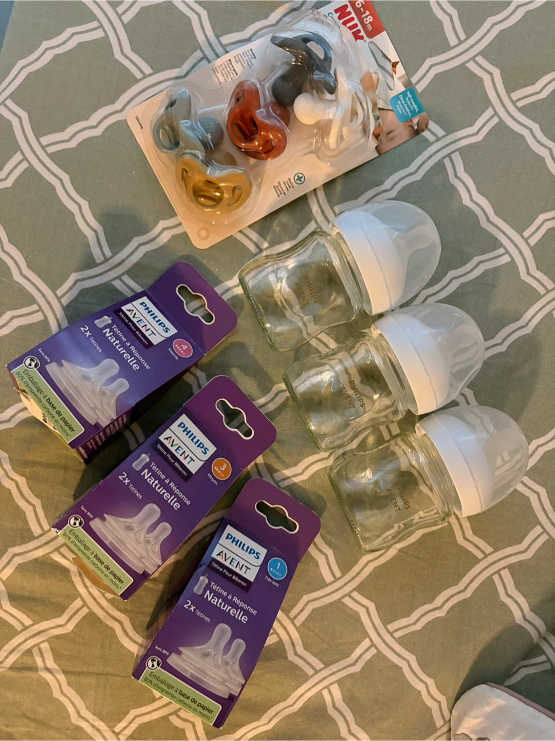 Philips Avent Natural Bottle Nipples & NUK Pacifiers