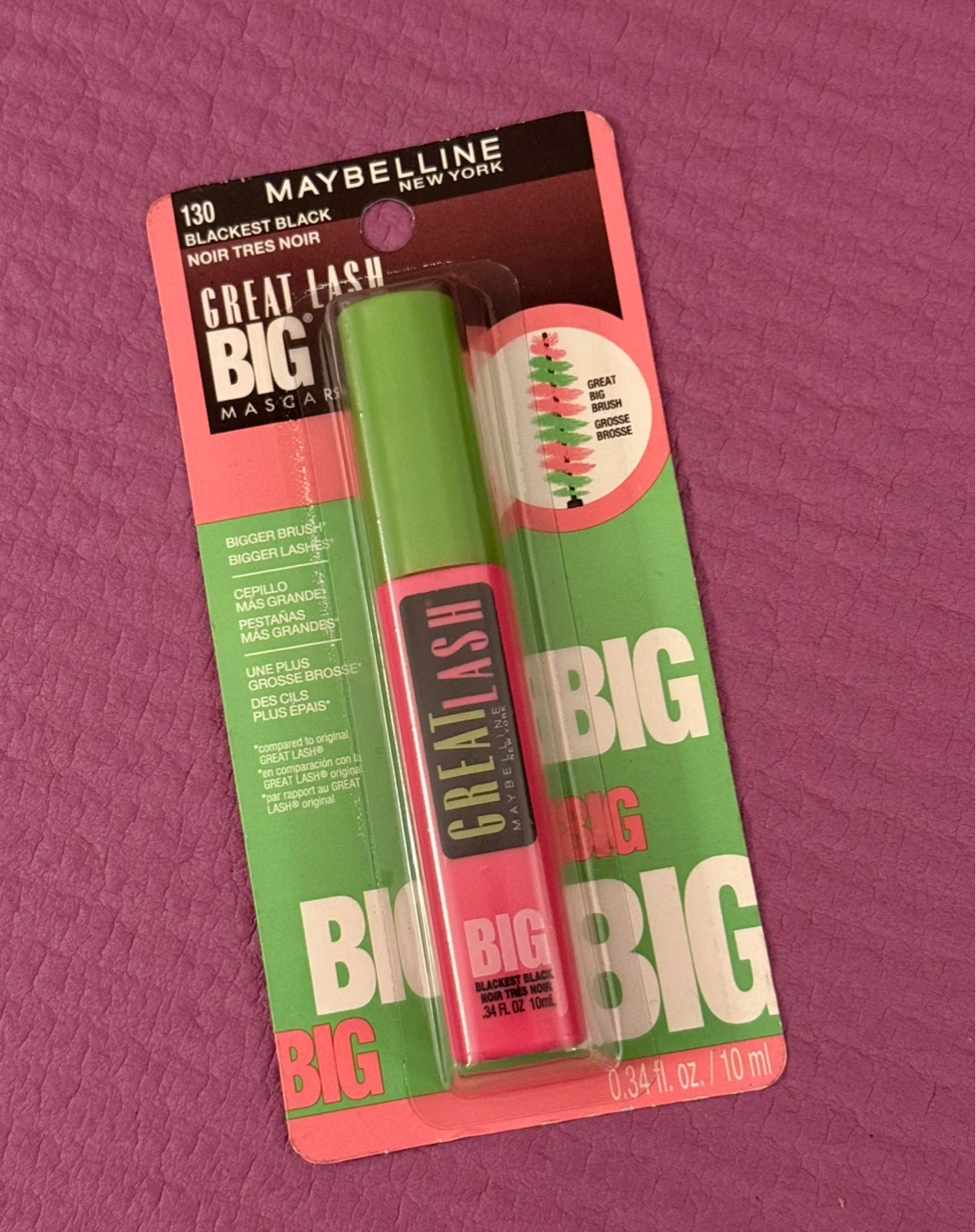 NEW⚽️Maybelline Great Lash BIG Mascara