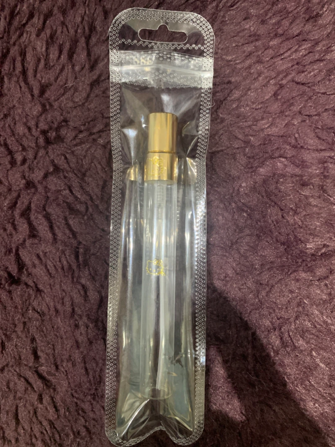 Hello Kitty Glass Perfume Atomizer Refillable Spray Bottle