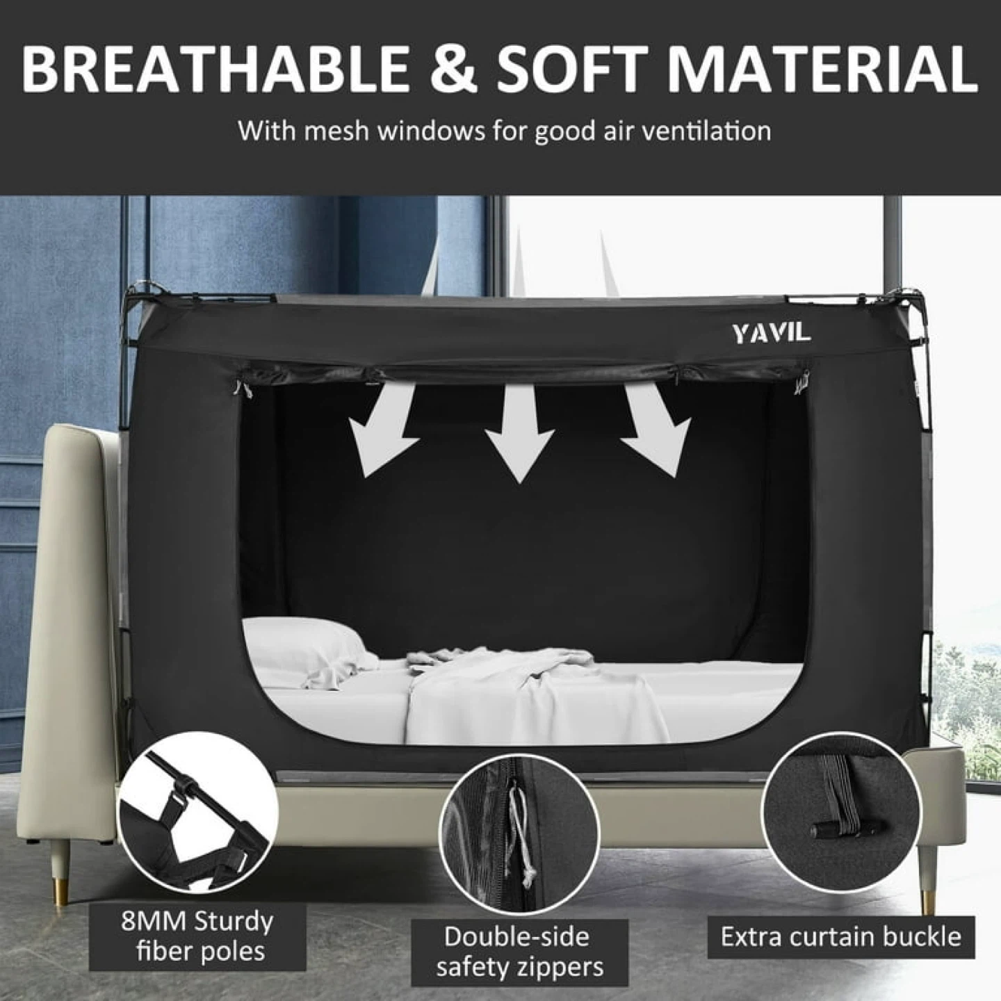 Yavil Black Sleep Tent - photo 3