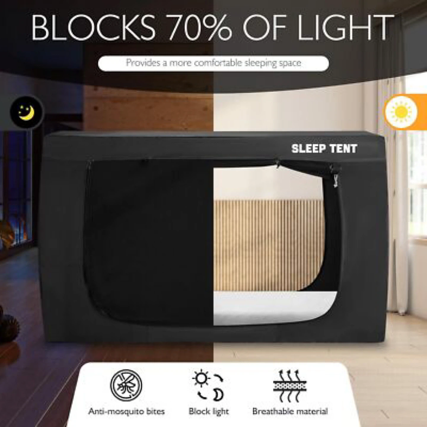Yavil Black Sleep Tent - photo 4