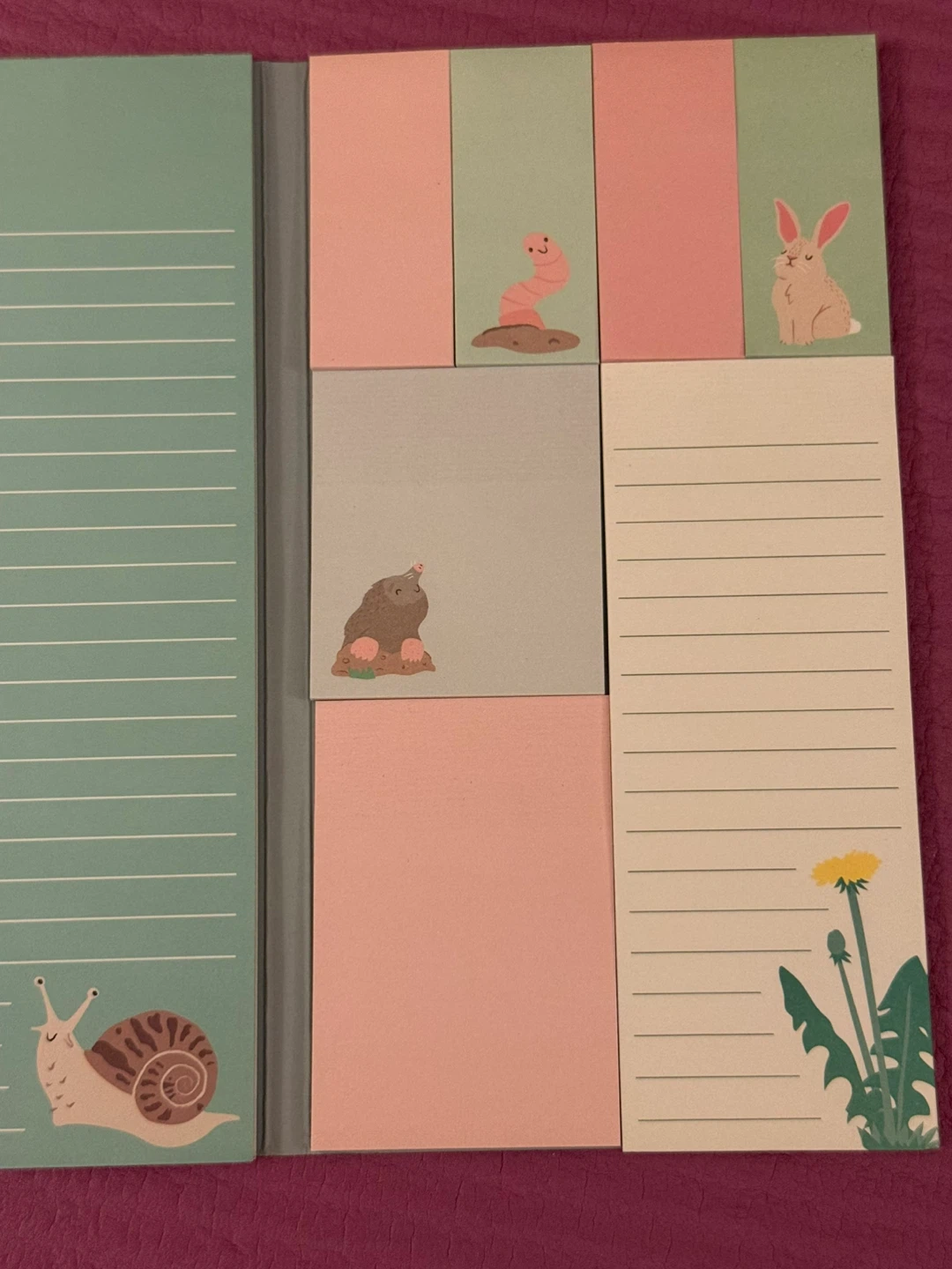 NEW⚽️Cute Animal Sticky Notes Set - photo 3