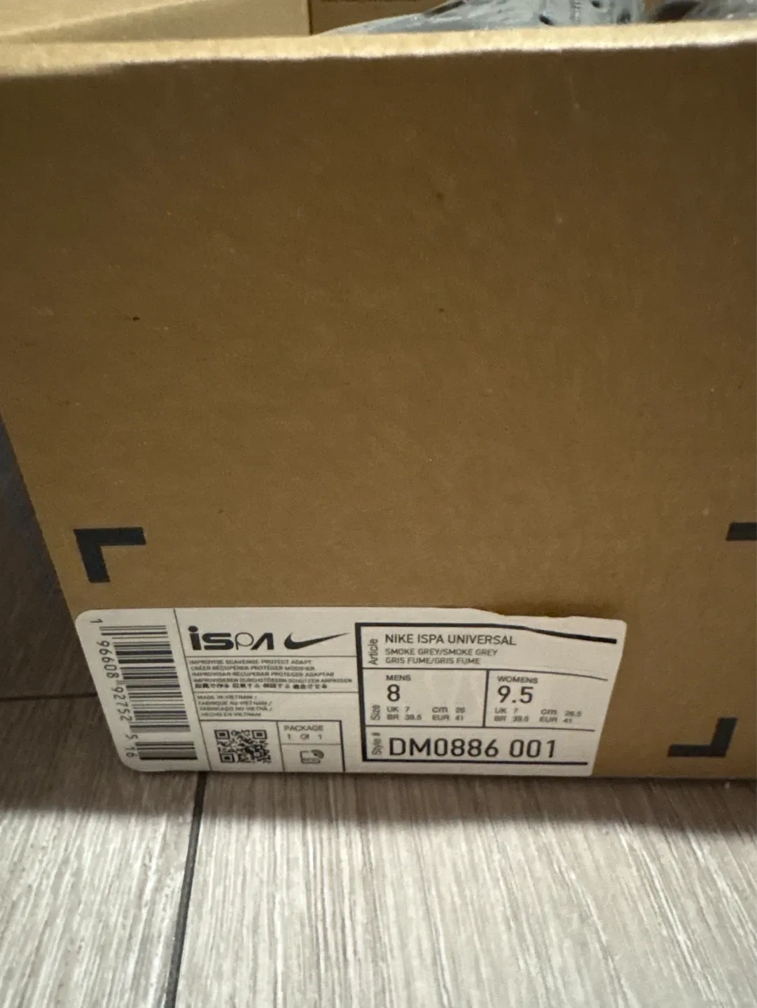 Nike ISPA Universal Shoes - Grey - photo 2
