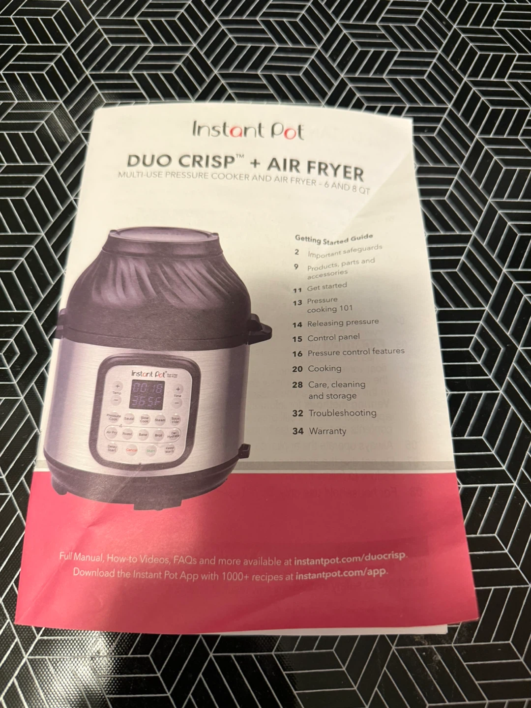 Instant Pot Duo Crisp + Air Fryer 8 Qt Accessories