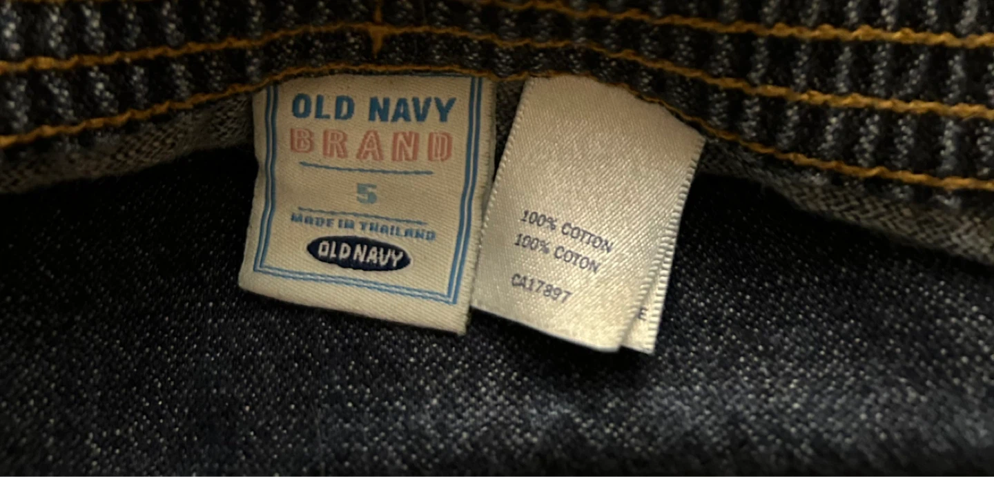 Old Navy Girls Blue Denim Skirt Kids size 5 - photo 3