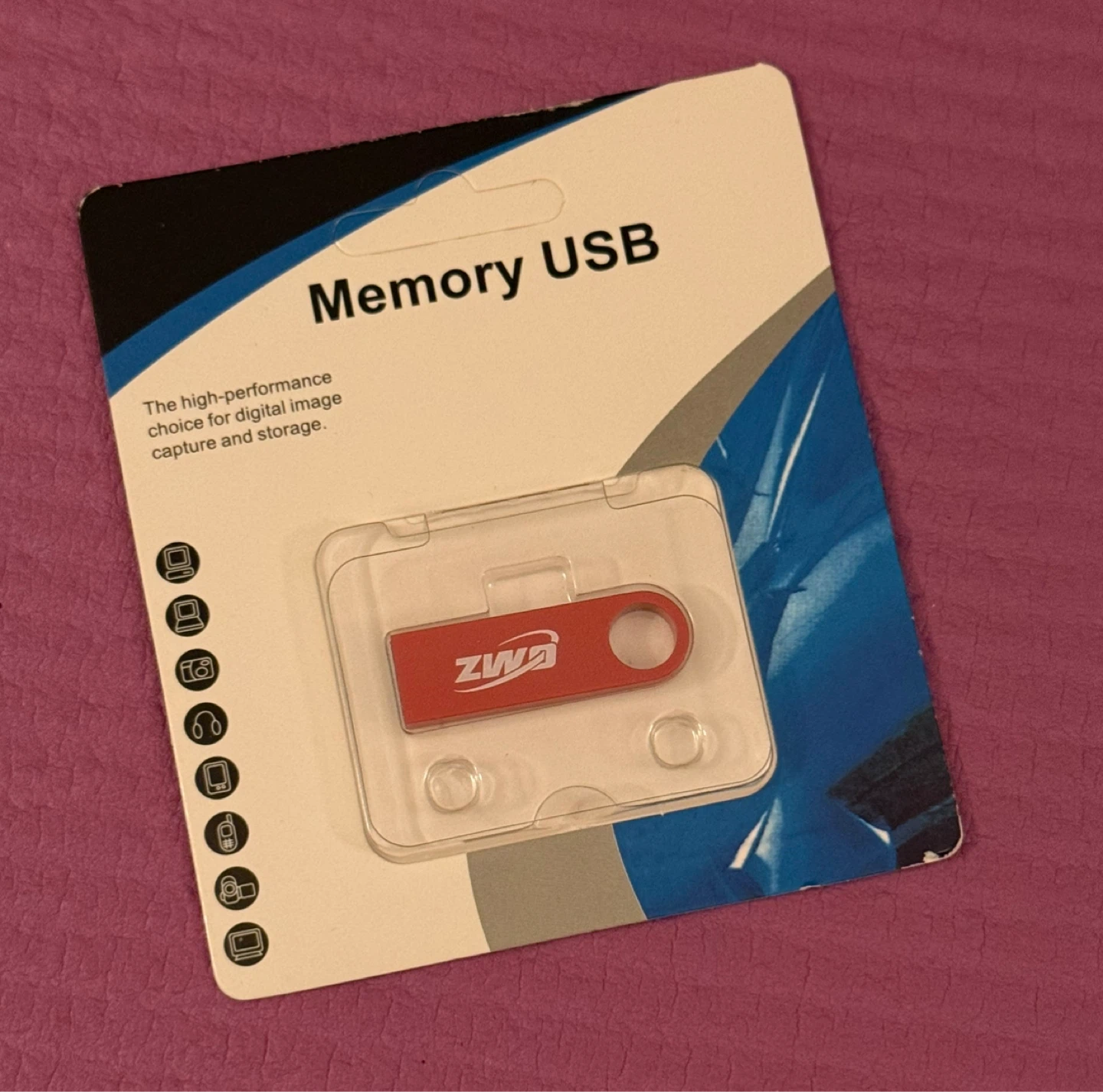 NEW⚽️Red ZWA Memory USB