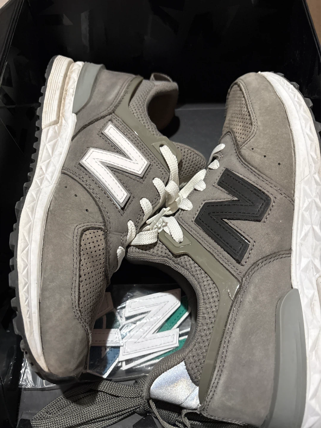 New Balance 574 Grey Sneakers - Size 8