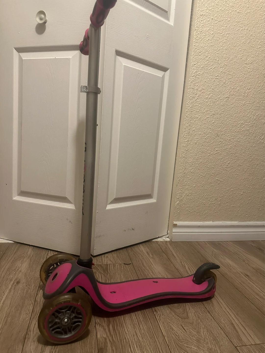 Pink 3-Wheel Scooter