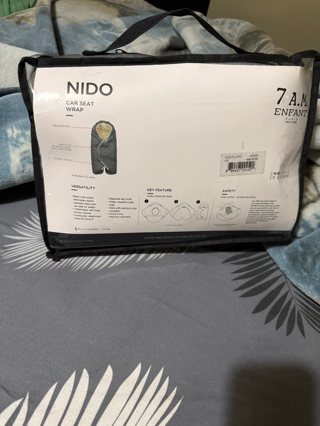 7 A.M. ENFANT Nido Cloud Car Seat wrap - photo 2