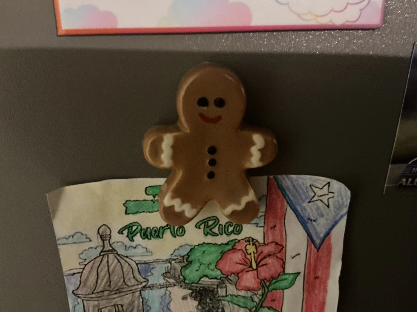 Gingerbread Man Magnet ⚽
