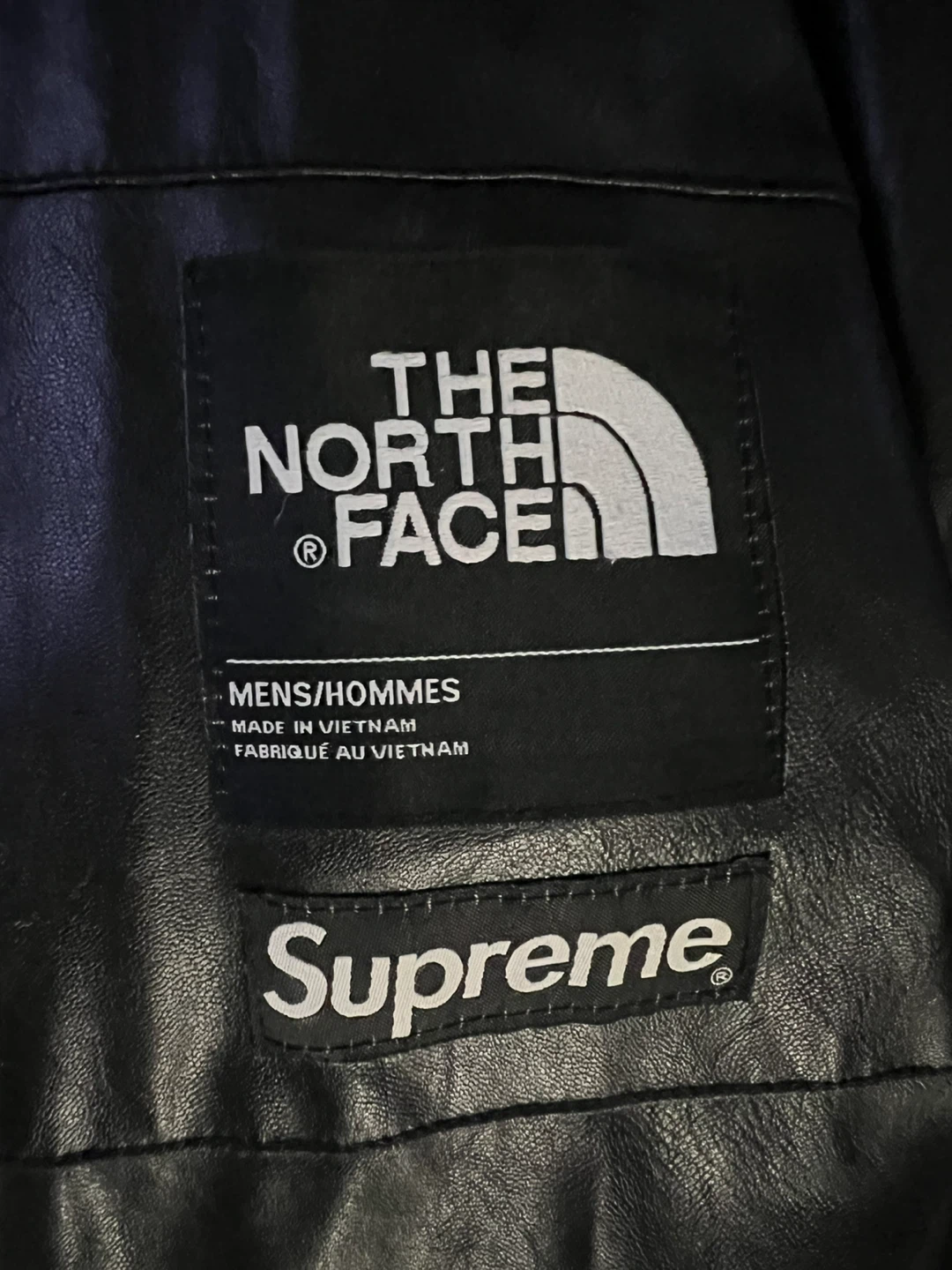 Supreme x The North Face Supreme® Leather Nuptse Jacket - photo 3