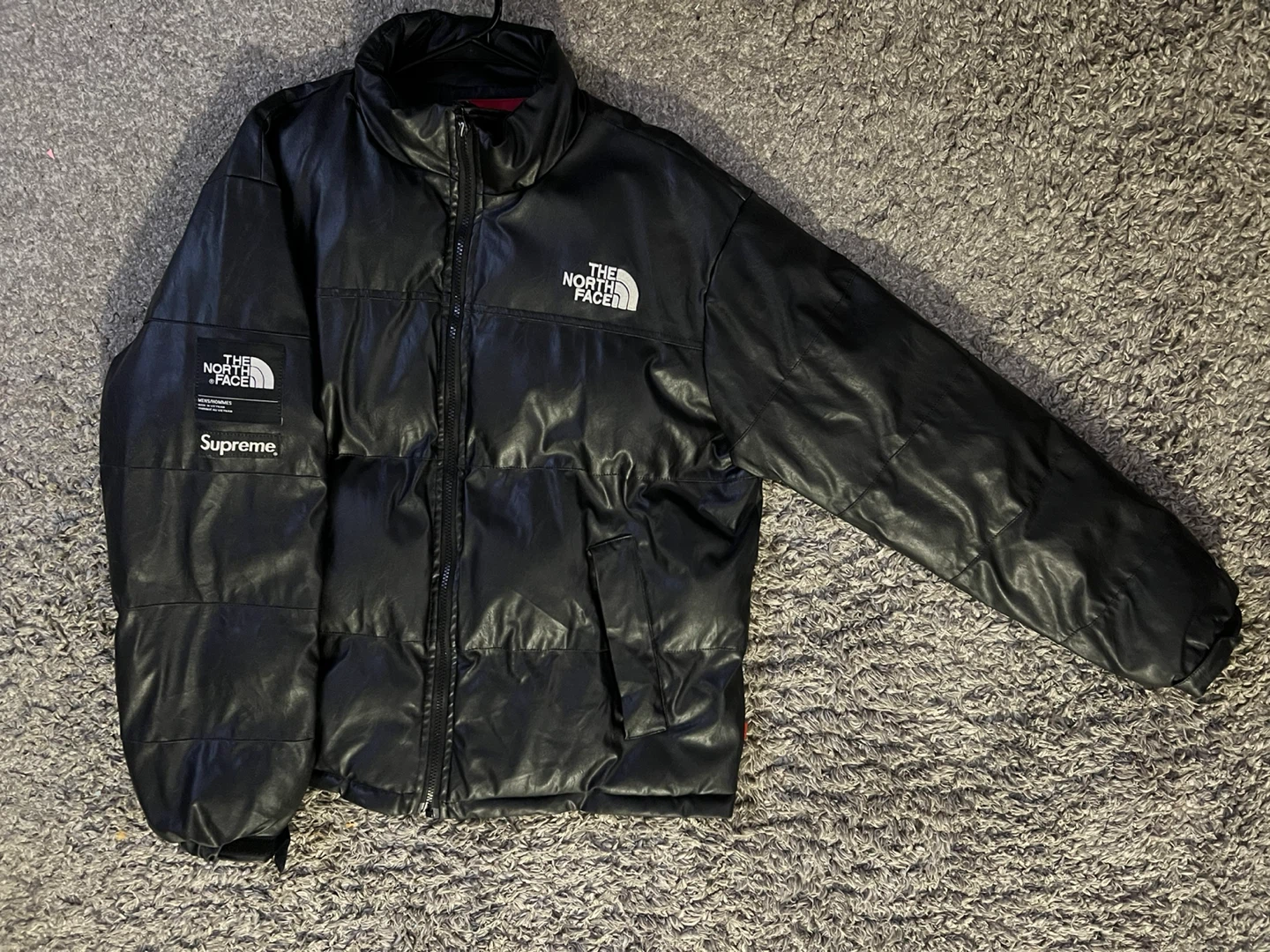 Supreme x The North Face Supreme® Leather Nuptse Jacket