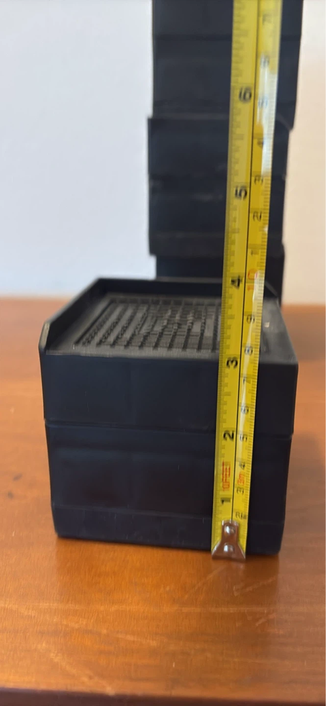 Set of 4 Black Furniture Risers - photo 3