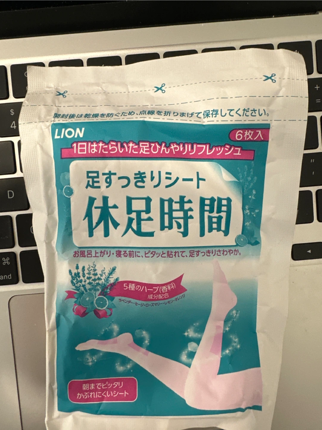 ⚽️LION Foot Refresh Sheets (6 Sheets)
