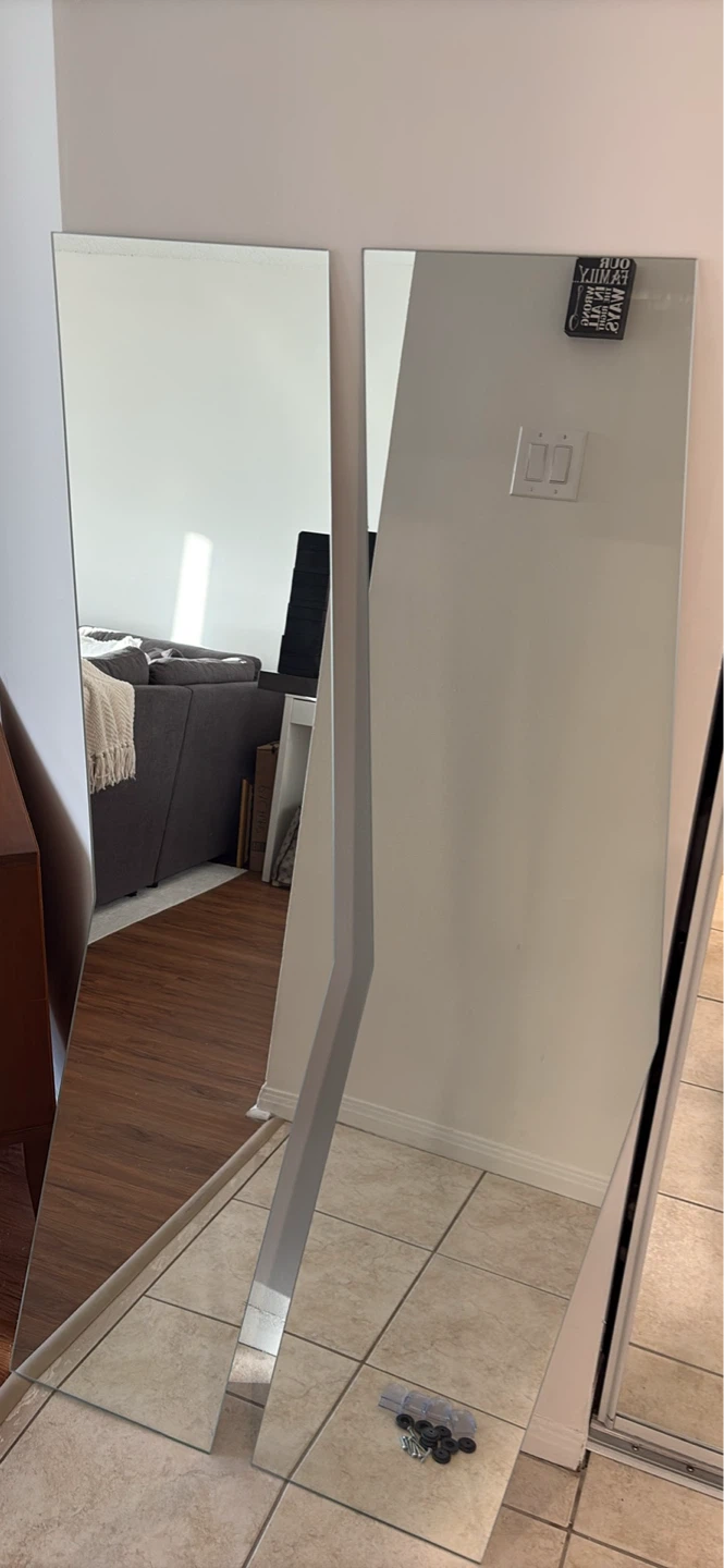 IKEA SKABU Full Length Mirror / each $10 - photo 4