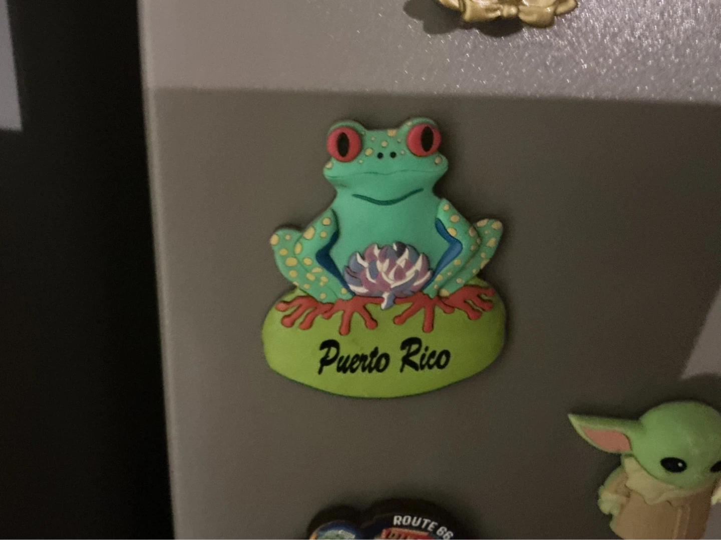 Puerto Rico Frog Magnet ⚽