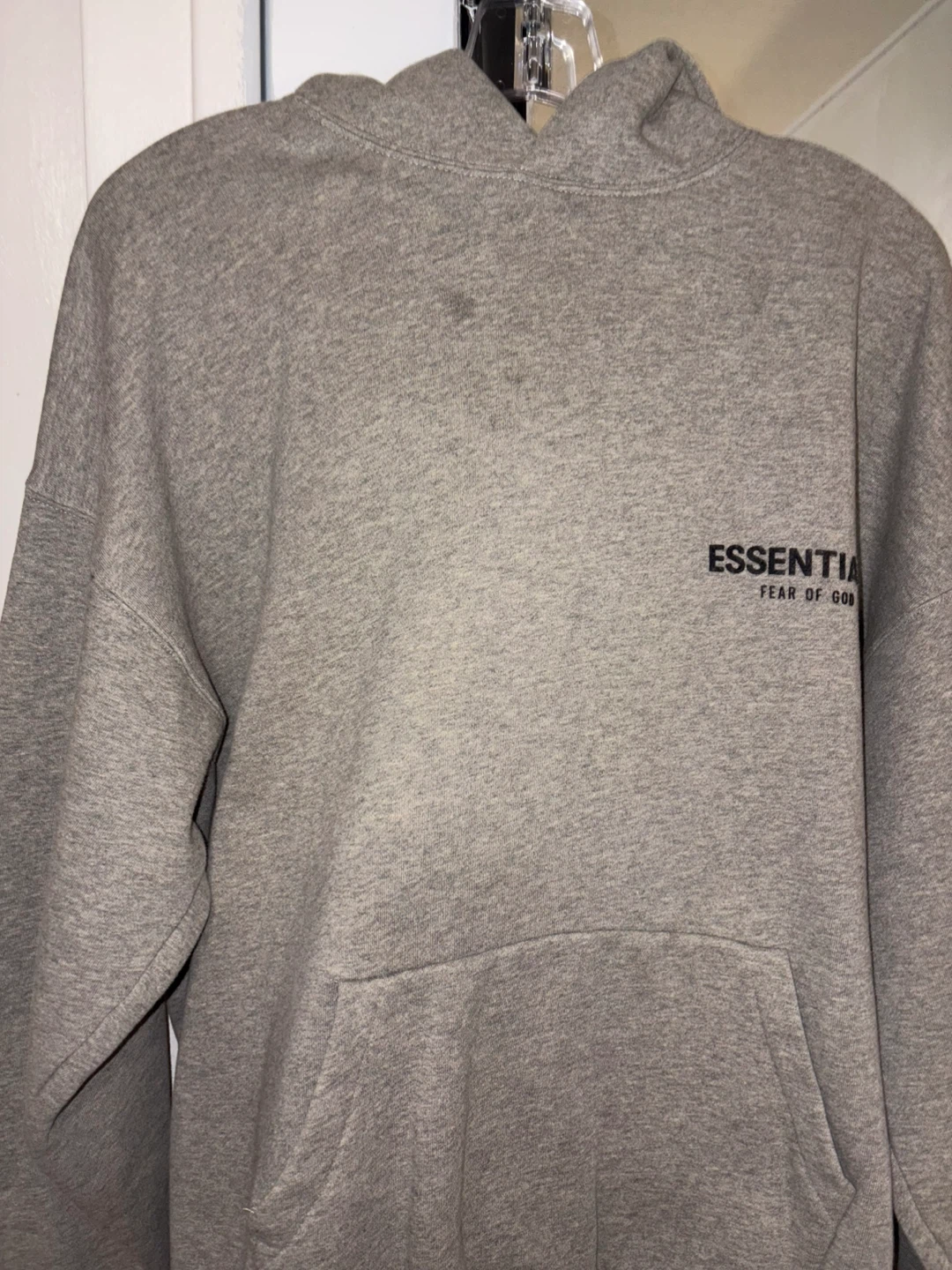 Fear of God Essentials Grey Hoodie