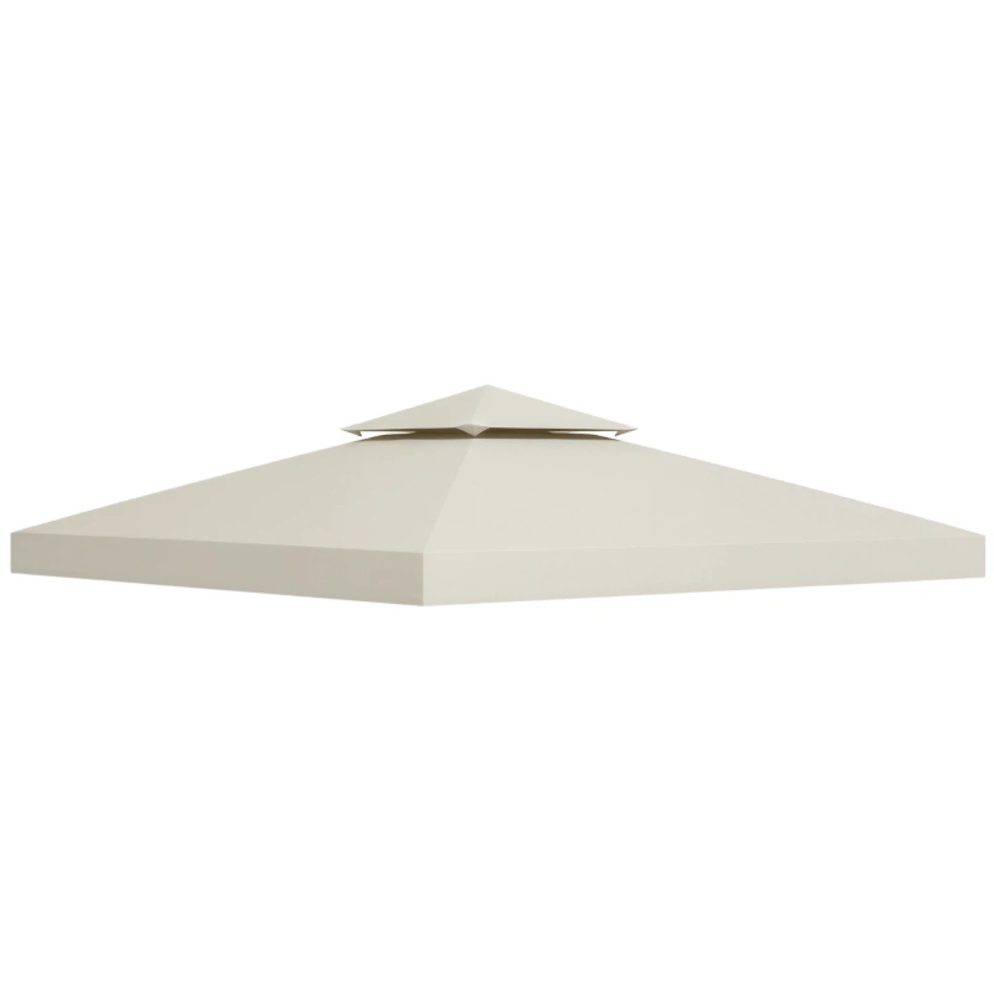 10' x 10' Square 2-Tier Gazebo Canopy Replacement Cover - photo 2