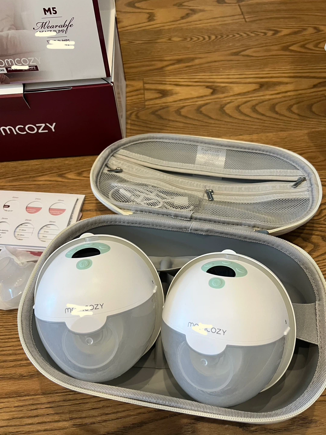 Momcozy M5 Wearable Double Electric Breast Pump