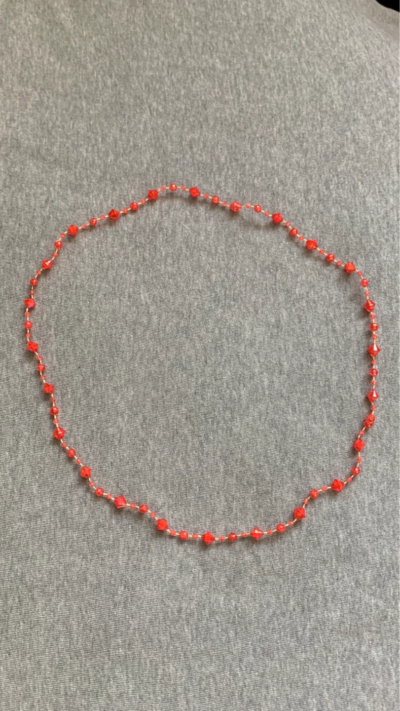 Bright + Light Beaded Necklace ⚽️