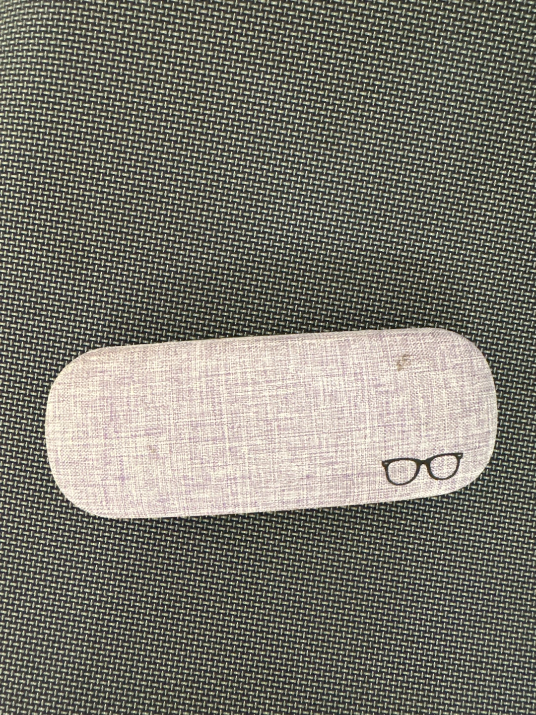 ⚽️Purple Eyeglasses Case with Glasses Graphic