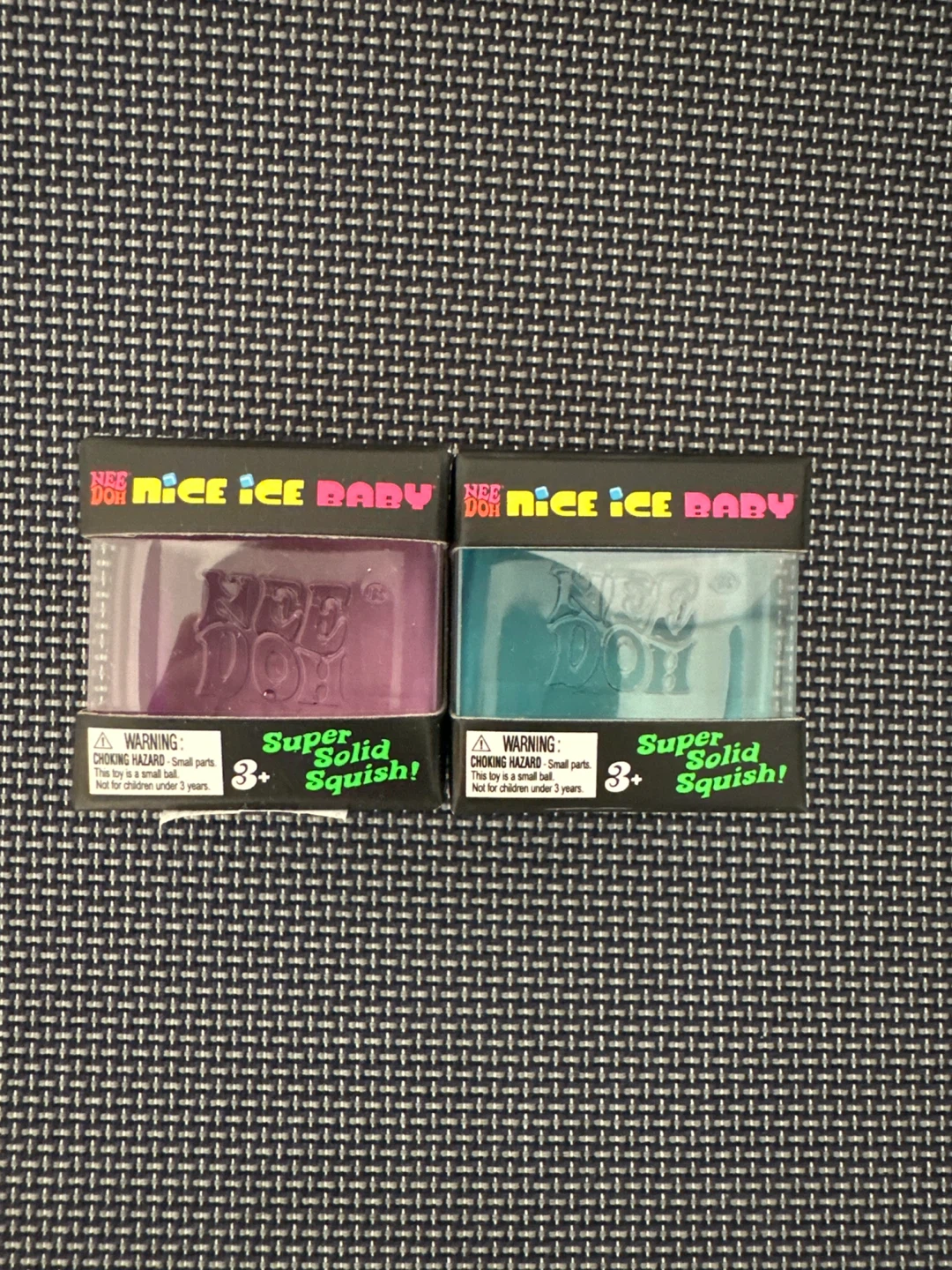 ⚽️Nee Doh Nice Ice Baby Super Solid Squish - 2 Pack