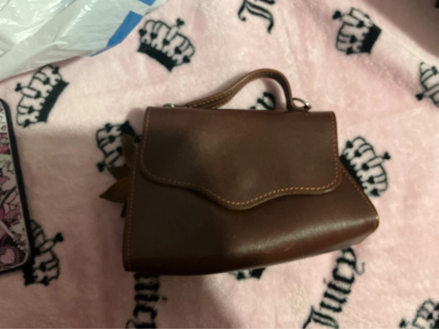Brown Leather Purse ⚽