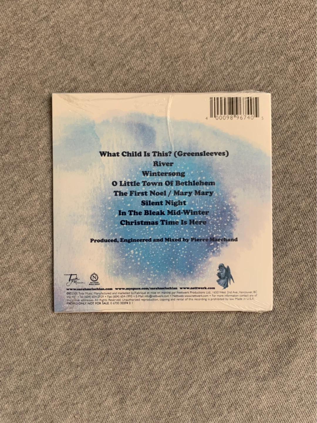 Sarah McLachlan Wintersong CD ⚽️ - photo 2