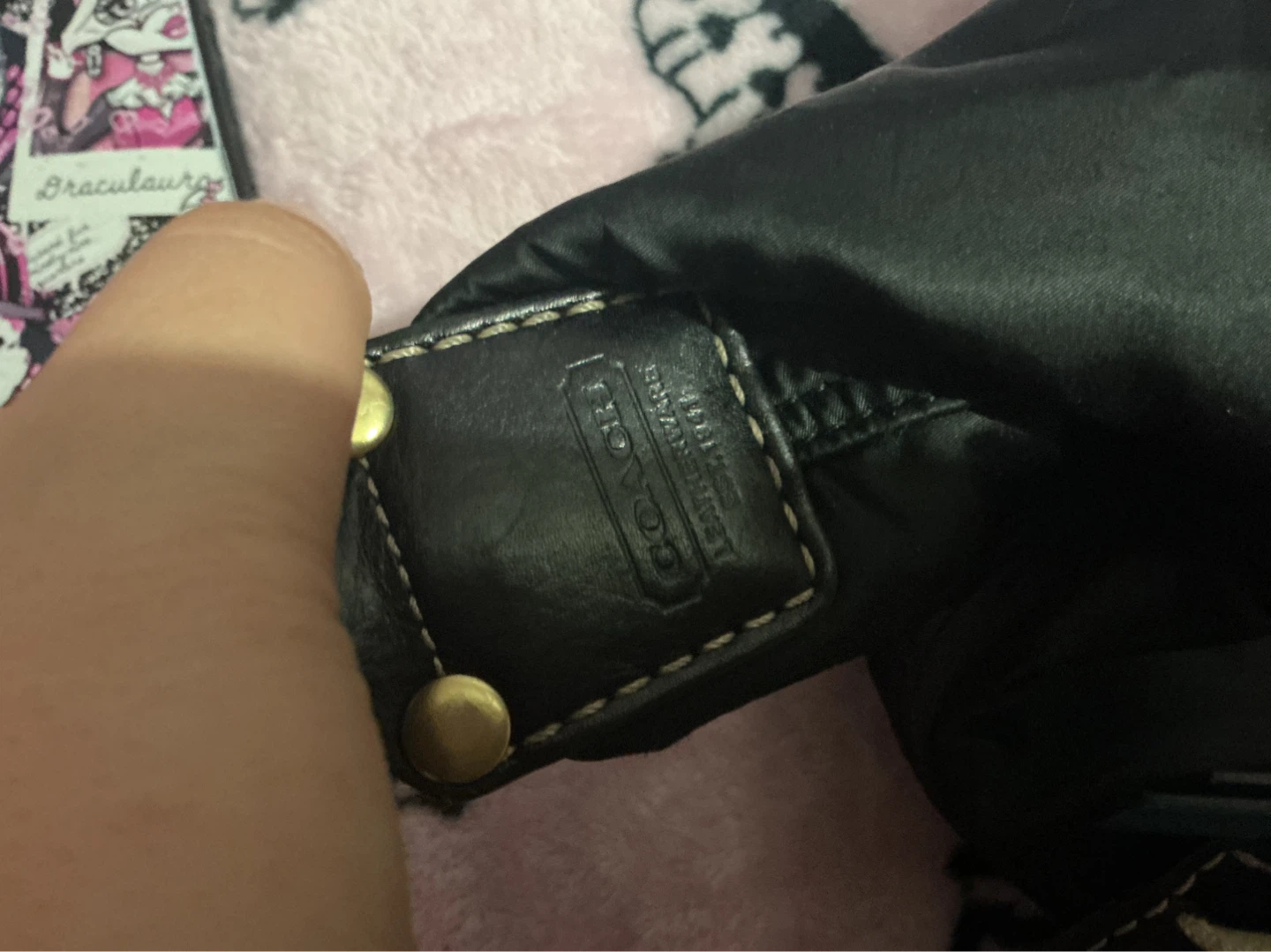 Coach Black Nylon Shoulder Bag ⚽ - photo 3