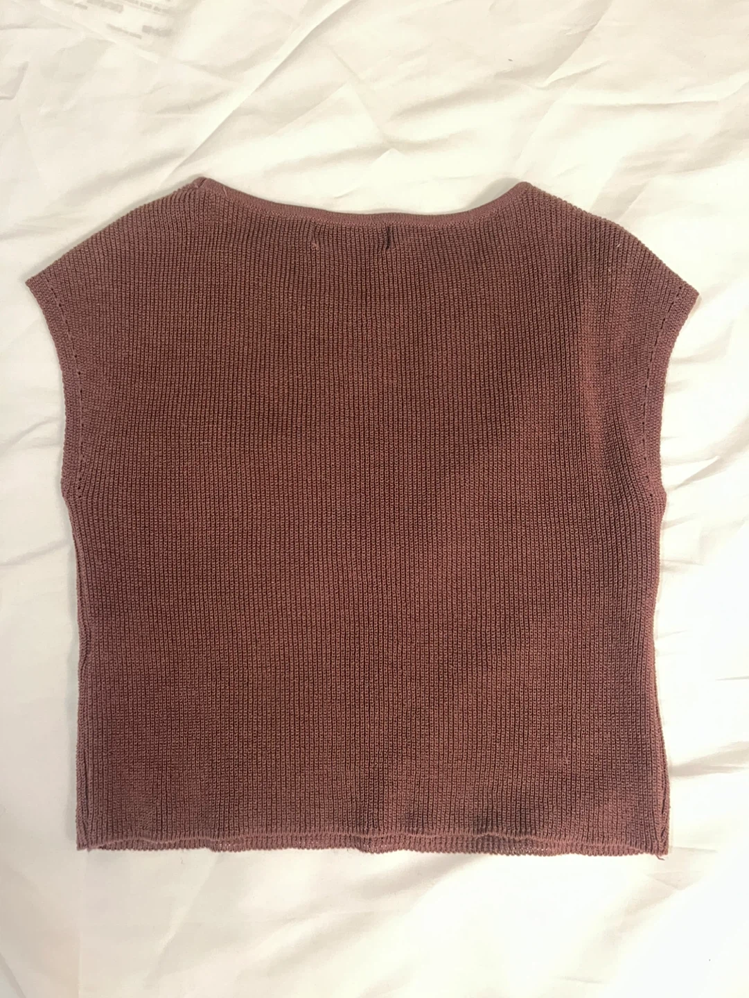 NANING9(korean brand) Brown Knit Top - photo 4
