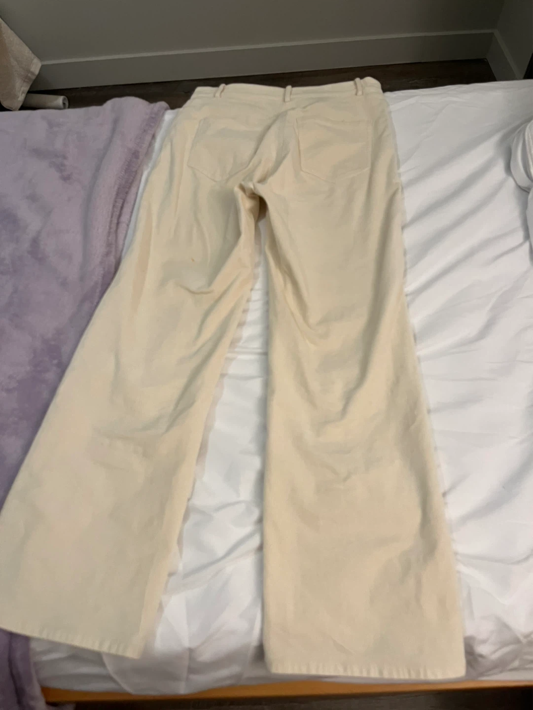 PonyTail(korean designer brand) Corduroy Pants - Cream - Medium - photo 4