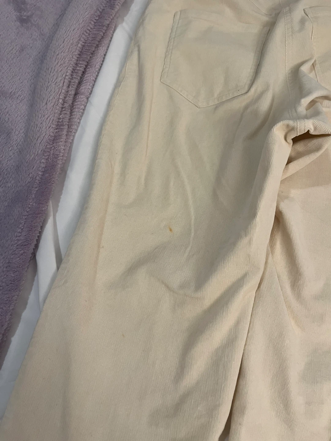 PonyTail(korean designer brand) Corduroy Pants - Cream - Medium - photo 5