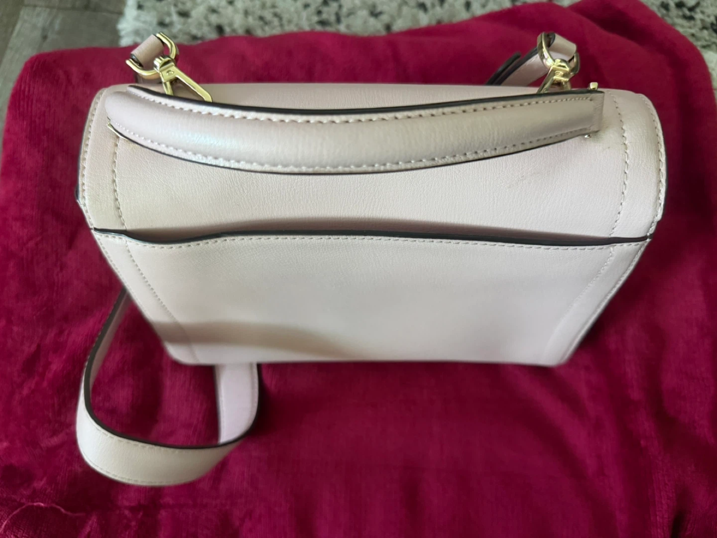Michael Kors Pink Leather Handbag ⚽ - photo 5