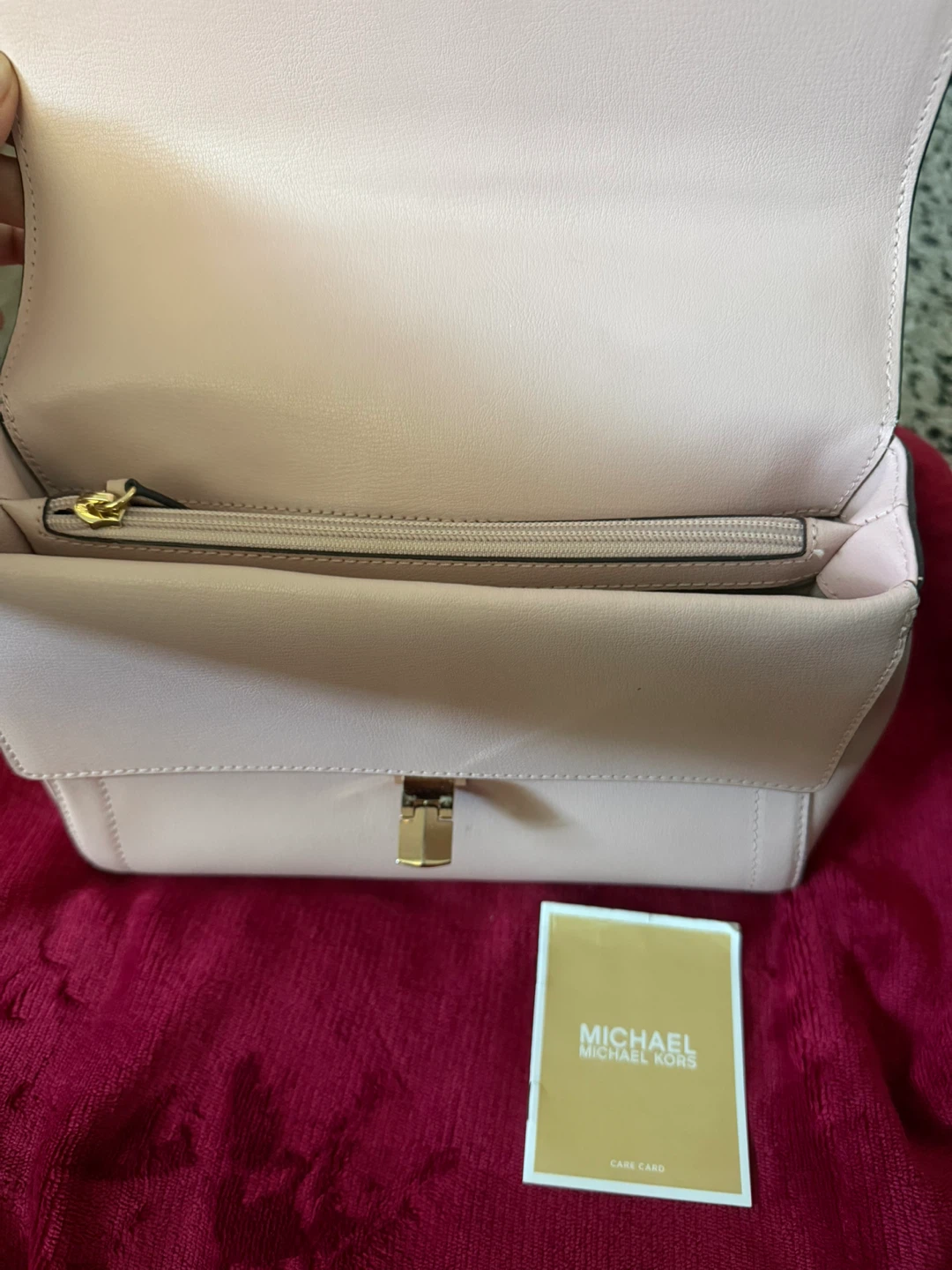 Michael Kors Pink Leather Handbag ⚽ - photo 2