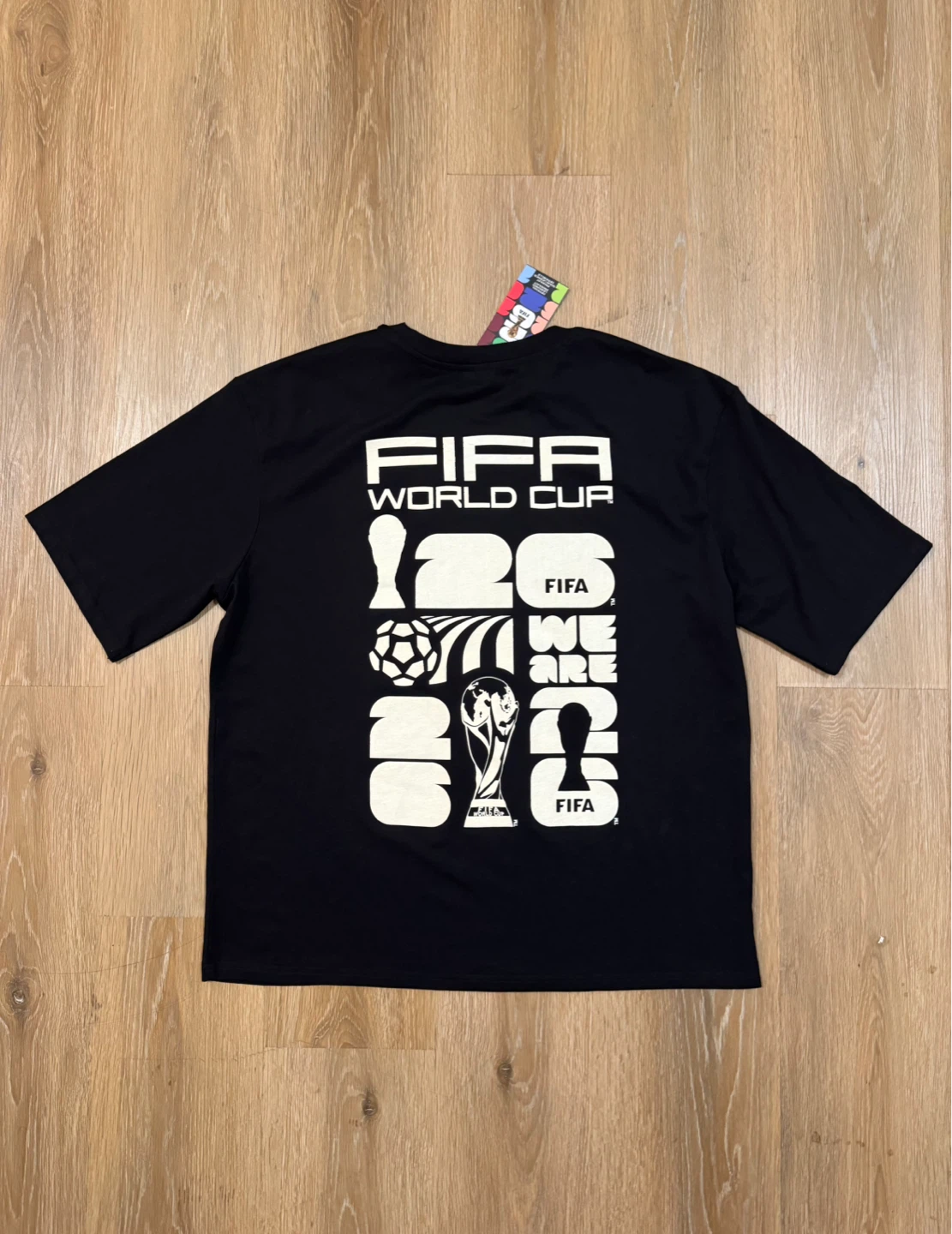 FIFA World Cup 2026 Men’s Black T-Shirt Size Large - photo 3