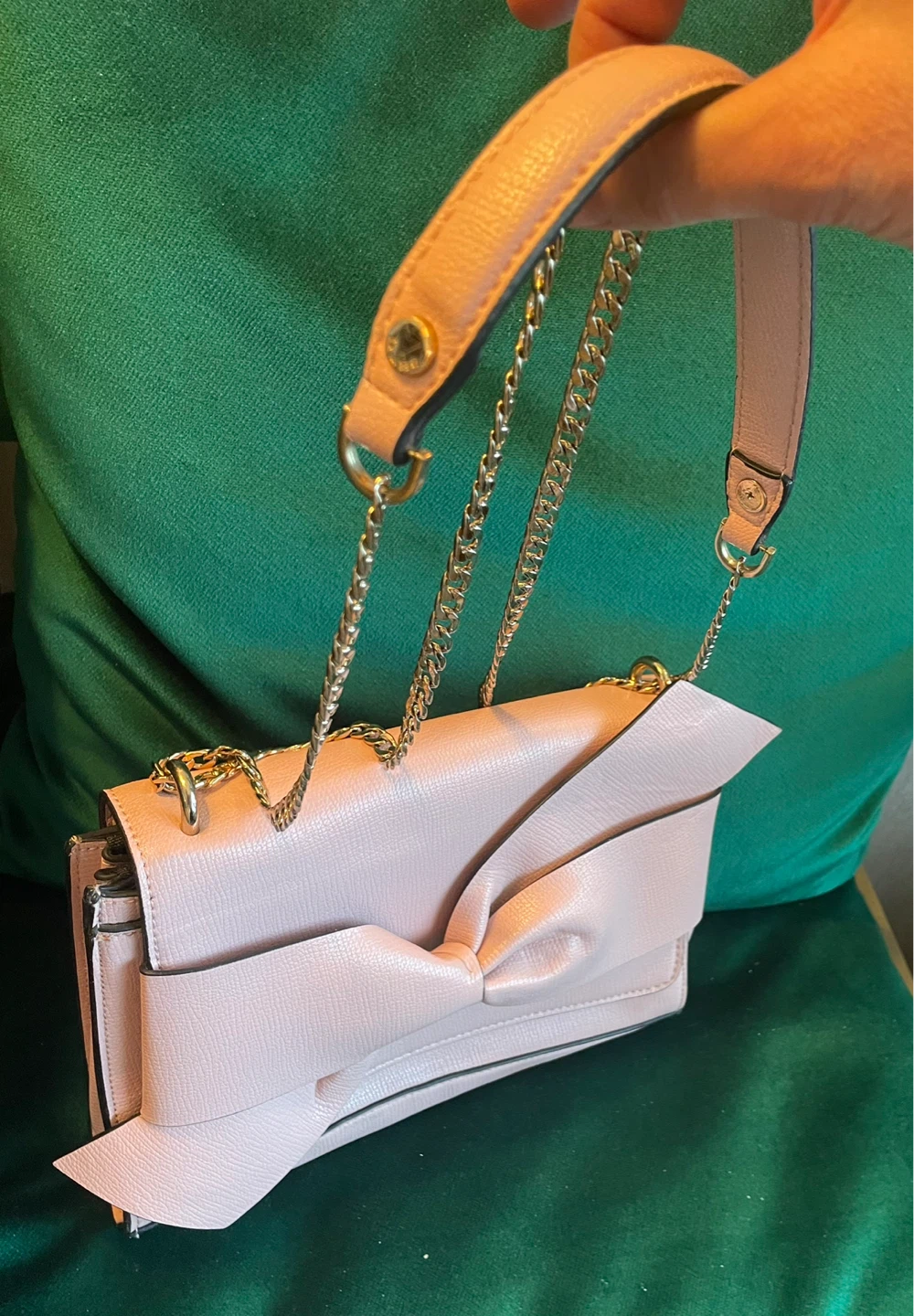 Dune London Pink Bow Crossbody Bag - photo 4