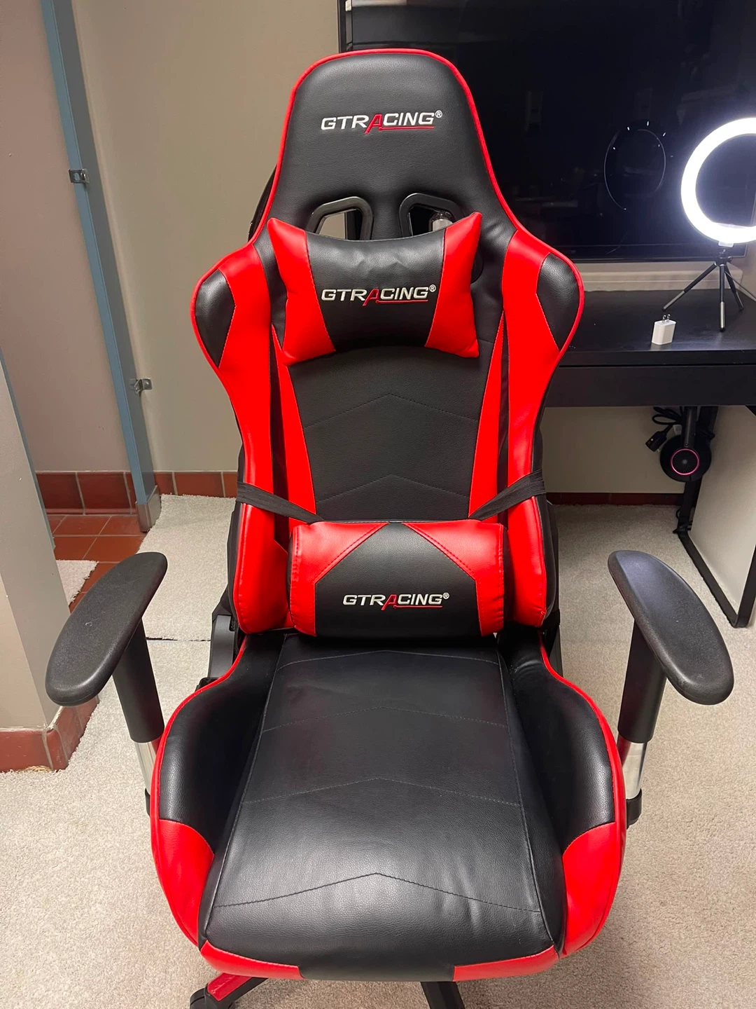 GTRacing Gaming Chair - Black & Red - photo 2