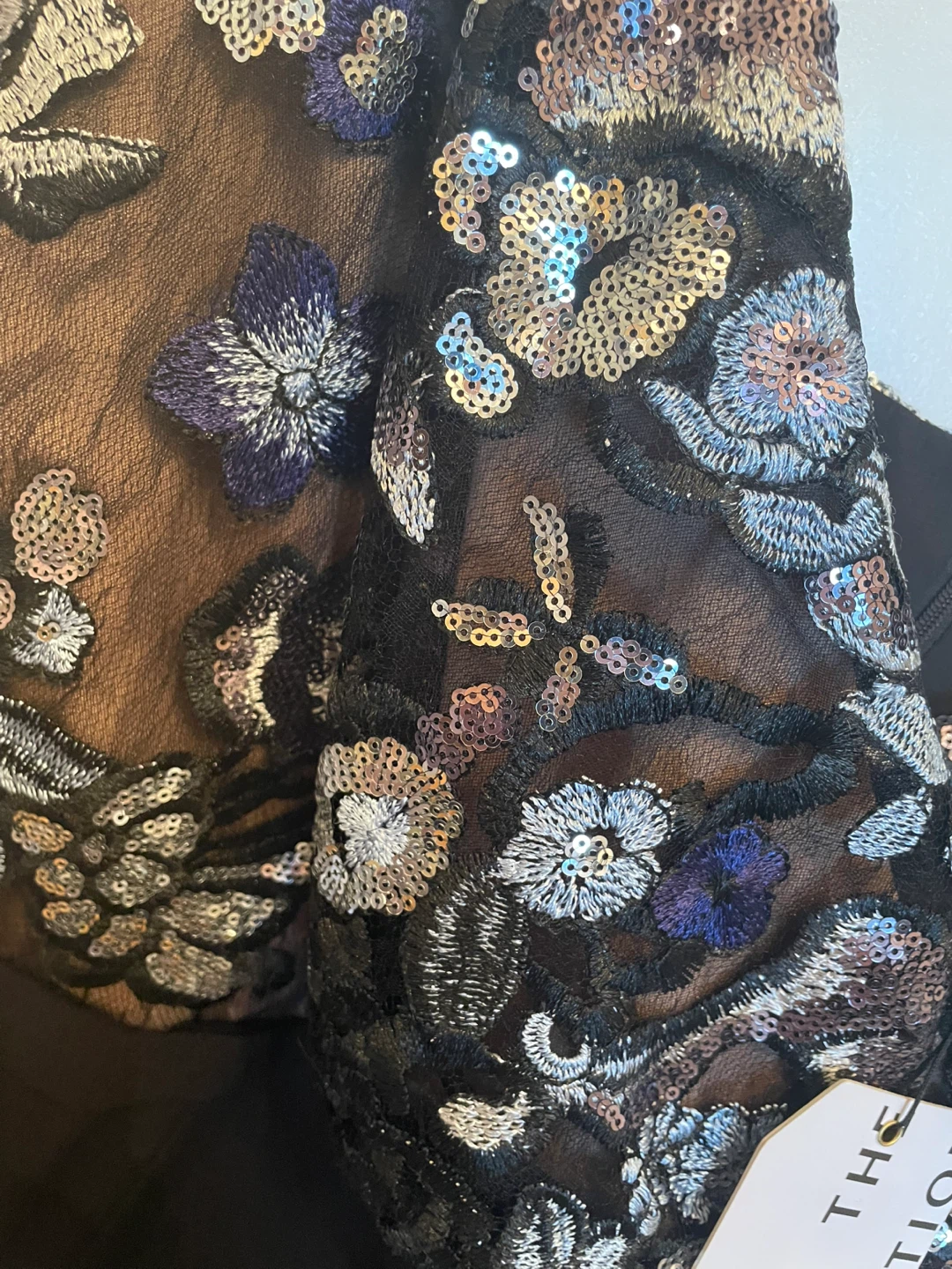 Dress the Population Sequin Floral Jumpsuit - photo 4