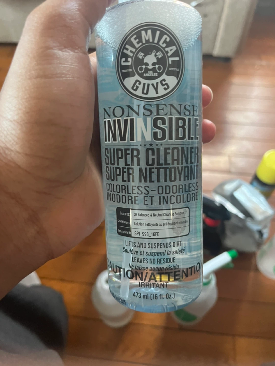 Chemical Guys Nonsense Invisible Super Cleaner ⚽️