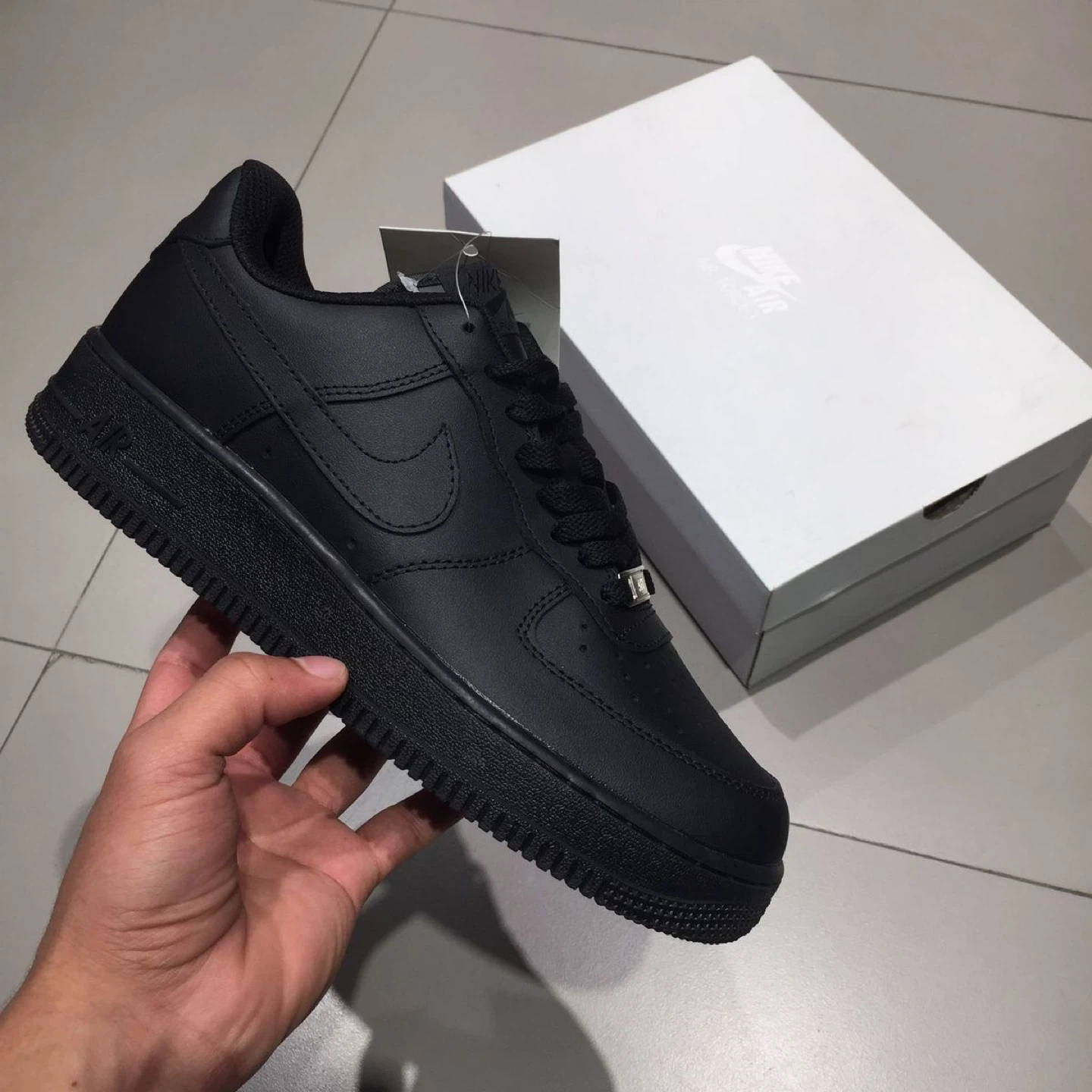 Nike Air Force 1 Black - photo 4