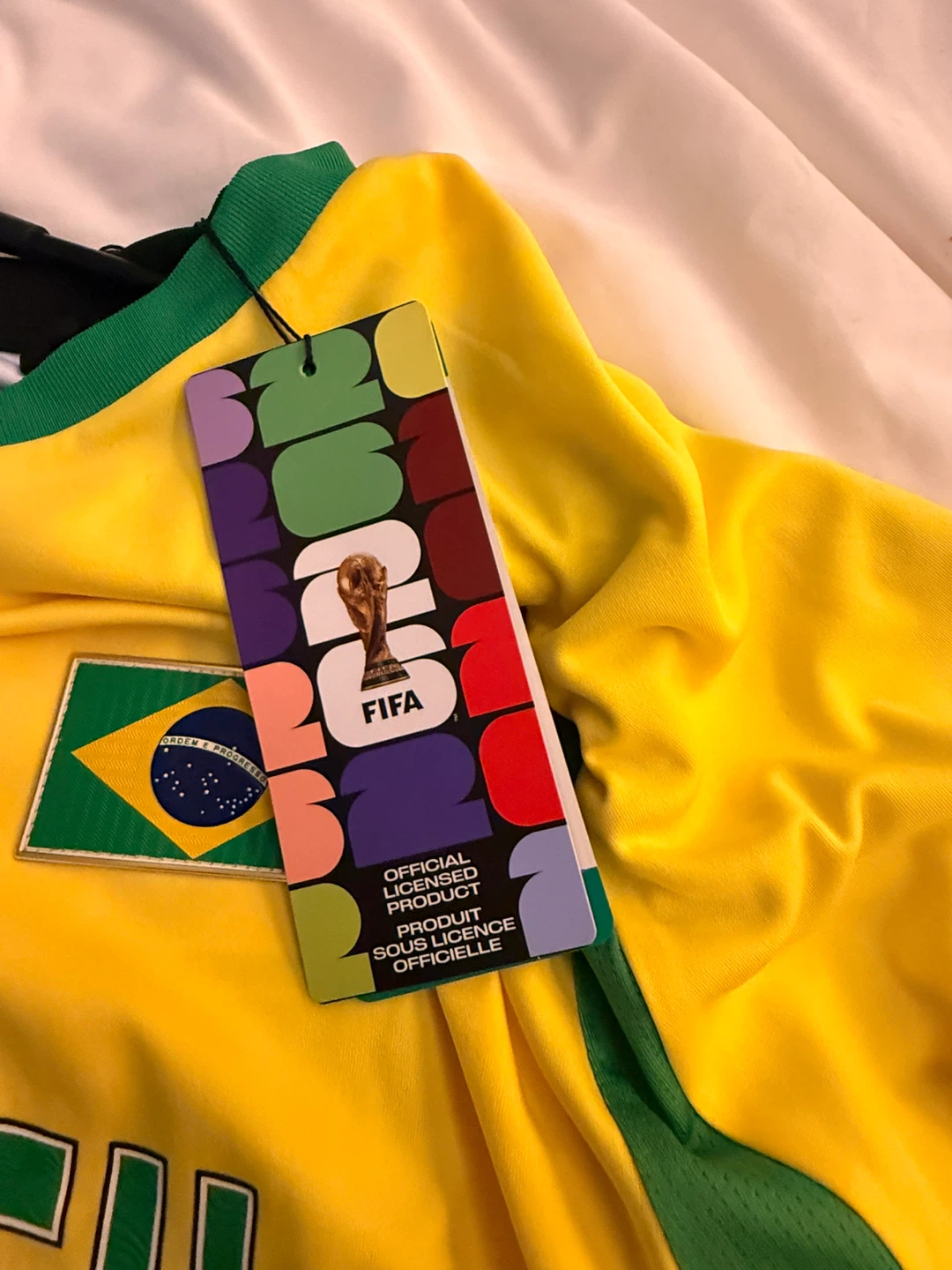 Brazil Soccer Jersey FIFA World Cup - photo 5