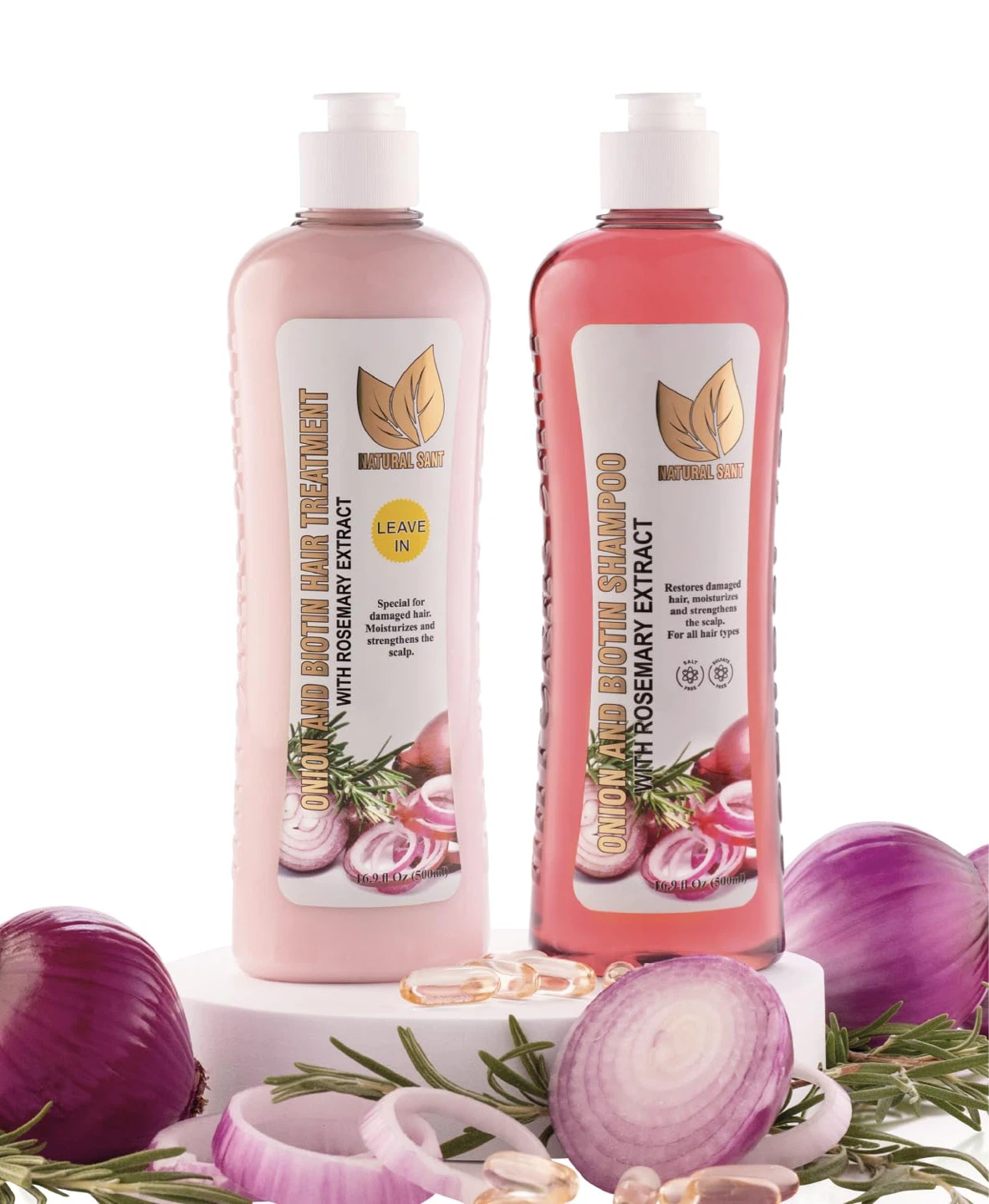 Natural  Shampoo and Treatment Set