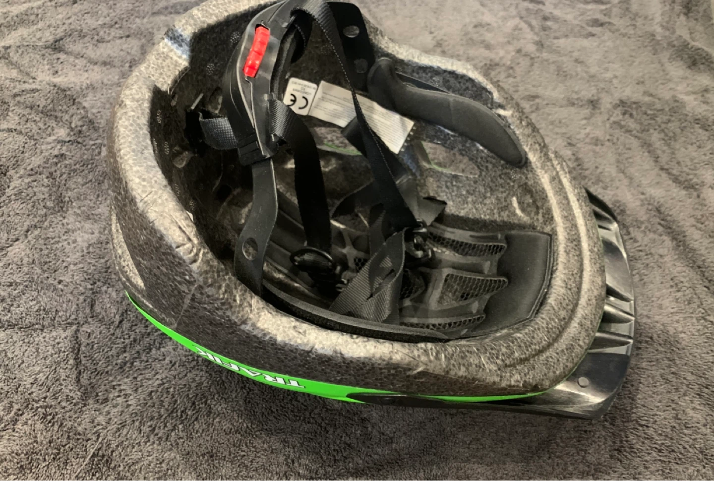 TRAFIK Bike Helmet - Bright Green - photo 5
