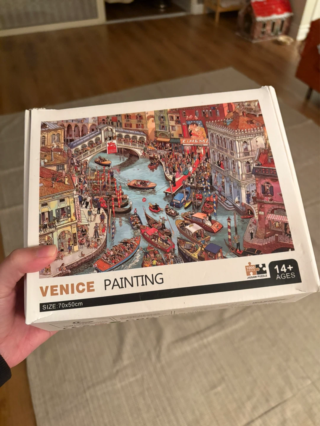 1000pcs Venice Painting Jigsaw Puzzle