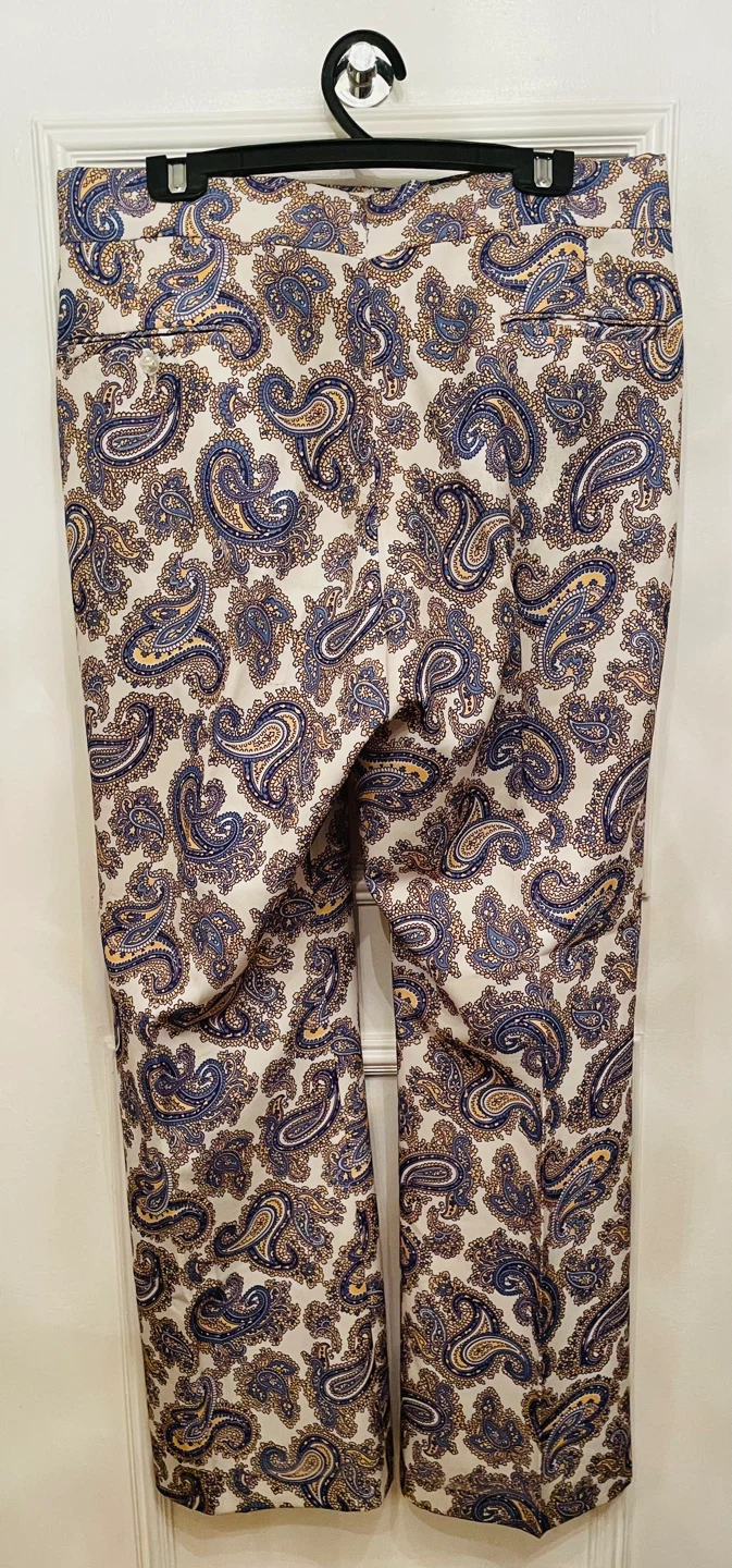 Paisley Print Trousers - photo 2