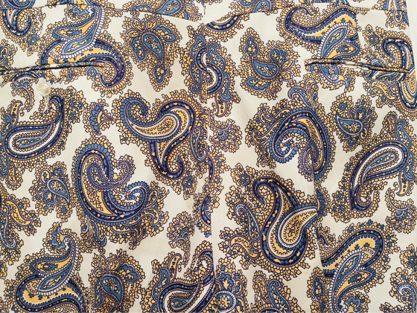 Paisley Print Trousers - photo 3