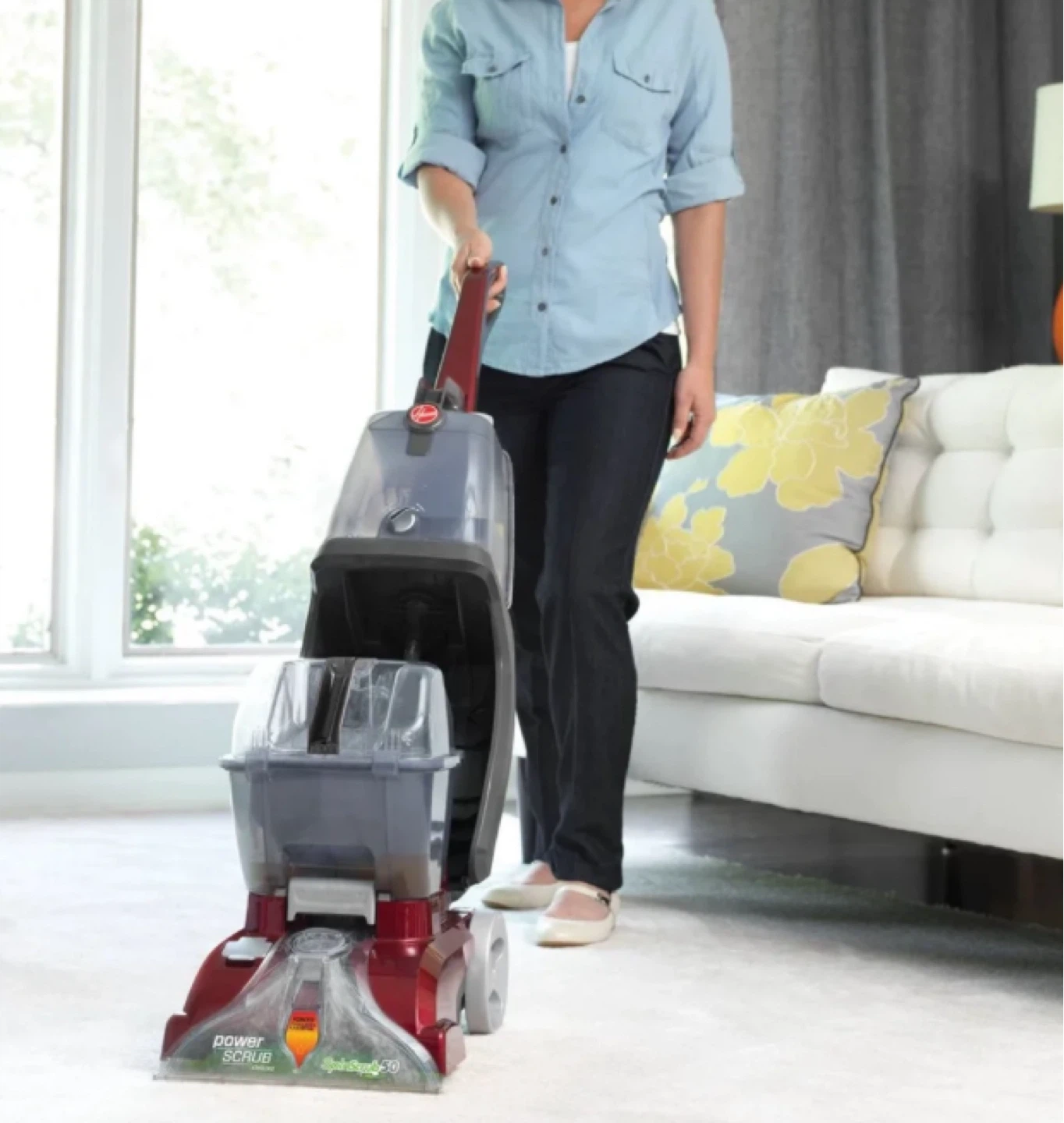 Hoover SpinScrub 50 Power Scrub Deluxe Carpet Cleaner